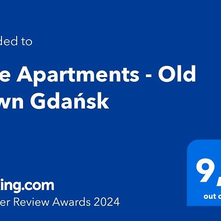 Arte Apartments - Old Town Gdańsk Exteriör bild